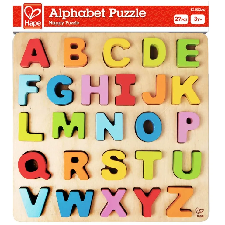 HAPE Wooden Toys | Early Development Toys>Alphabet Puzzle