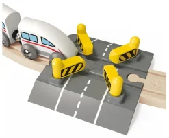 HAPE Trains & Train Sets | Transport Toys>Automatic Gates Rail Crossing