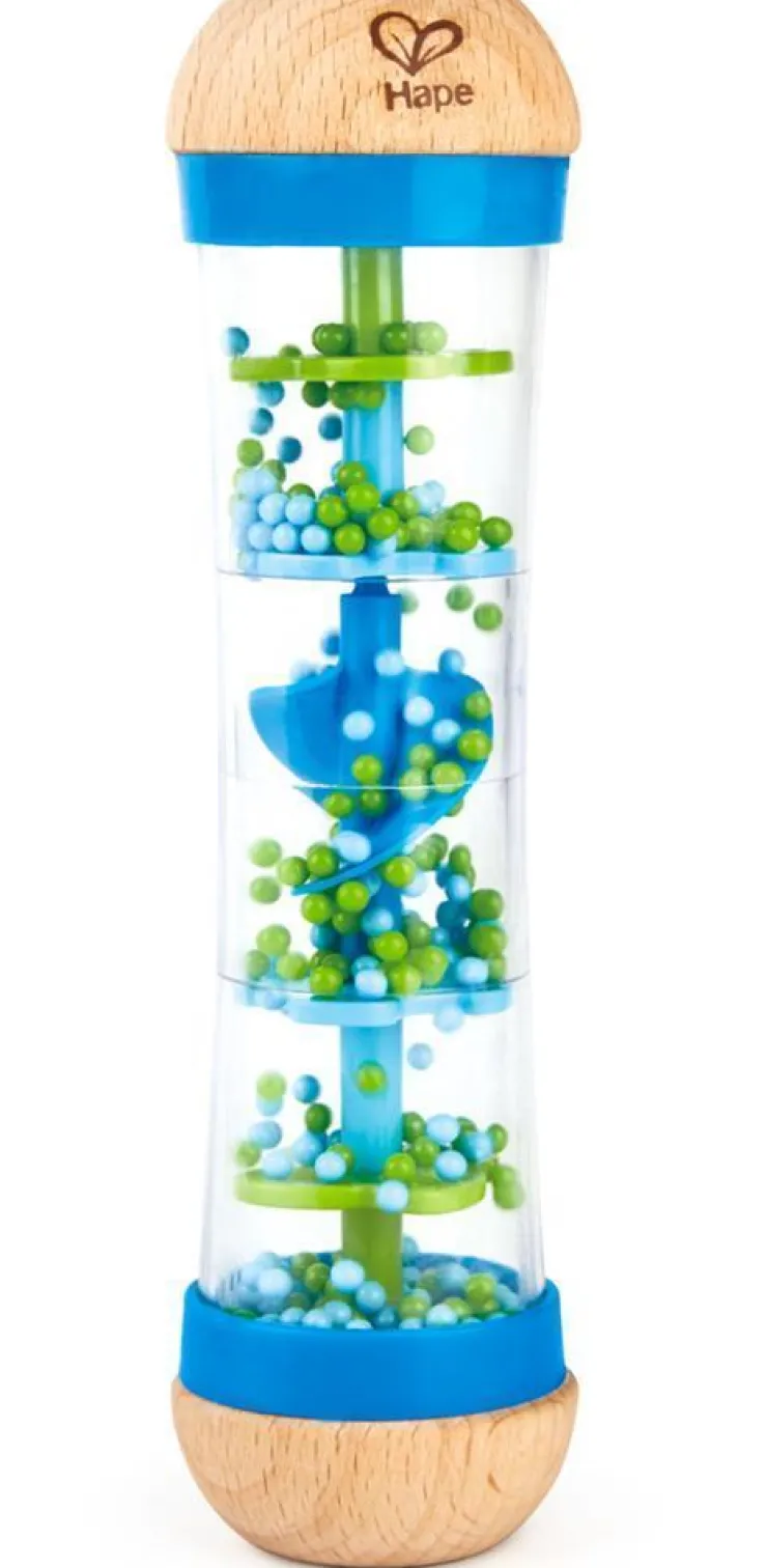 HAPE Wooden Toys | Activities & Learning>Beaded Raindrops - Blue