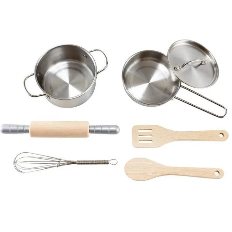 Hape Pretend Play | Kitchen & Food>Chef's Cooking Set