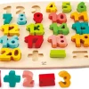 Hape Wooden Toys | Early Development Toys>Chunky Number Math Puzzle