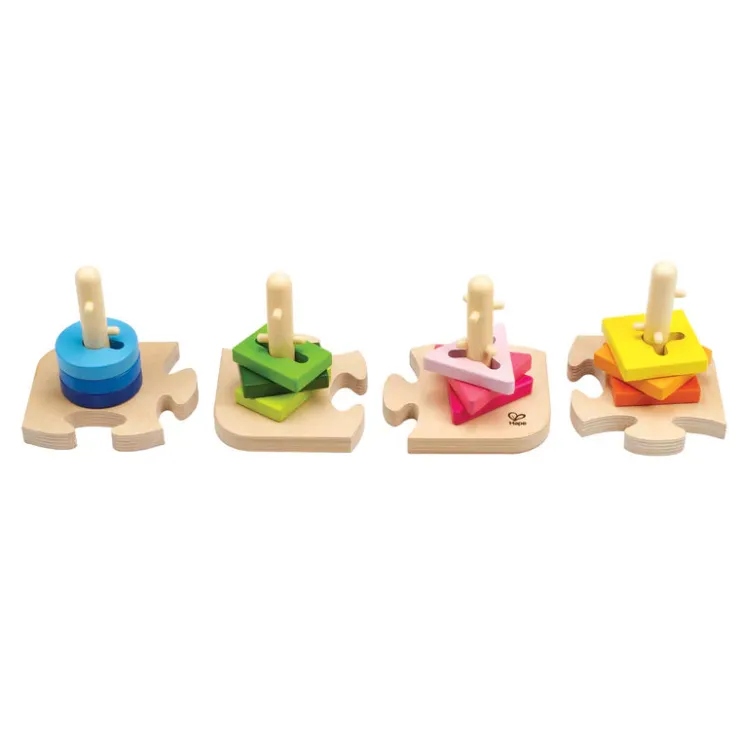 Hape Wooden Toys | Jigsaw Puzzles>Creative Peg Puzzle*