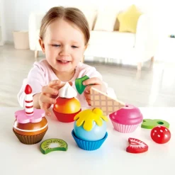 Hape Pretend Play | Kitchen & Food>Cupcakes
