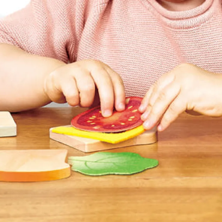 HAPE Kitchen & Food | Wooden Toys>Delicious Breakfast Playset