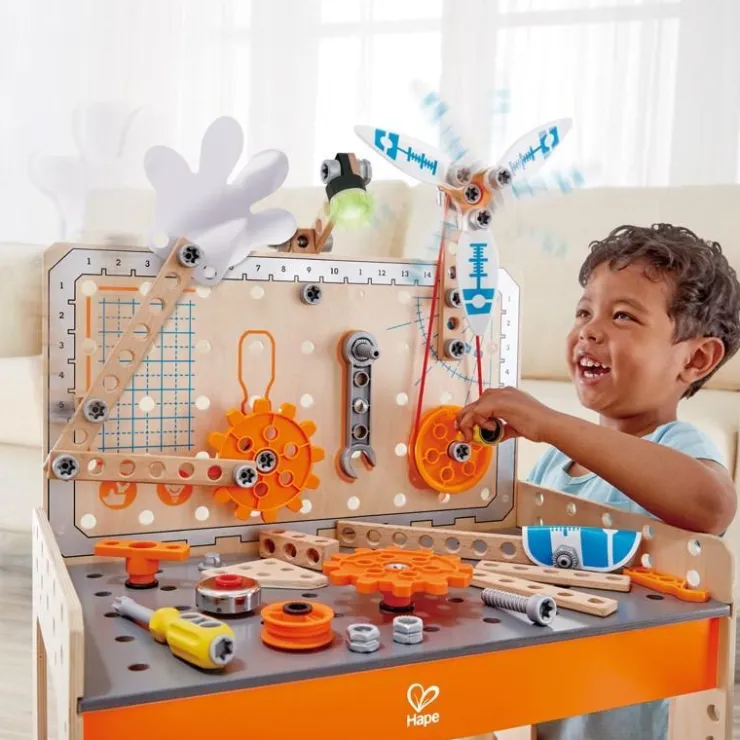 Hape Pretend Play | Wooden Toys>Deluxe Scientific Workbench