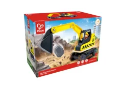 Hape Wooden Toys | Push & Pull Toys>Dig 'n Dump Excavator