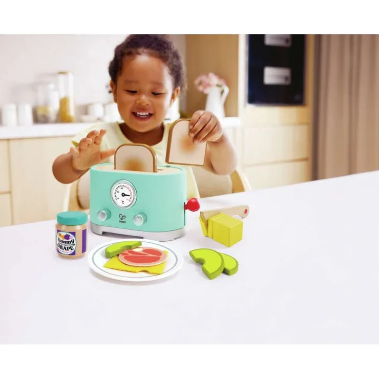 Hape Pretend Play | Kitchen & Food>* Ding & Pop-up Toaster