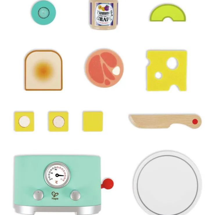 Hape Pretend Play | Kitchen & Food>* Ding & Pop-up Toaster