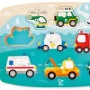Hape Wooden Toys | Early Development Toys>Emergency Peg Puzzle