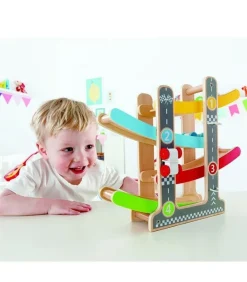Hape Wooden Toys | Transport Toys>Fast Flip Racetrack