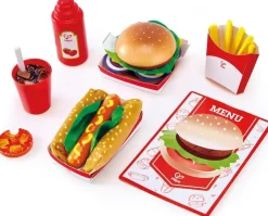 HAPE Pretend Play | Kitchen & Food>Fast Food Set