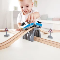 Hape Wooden Toys | Trains & Train Sets>Figure of 8 Safety Set