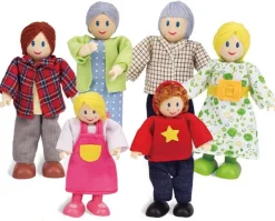 Hape Pretend Play | Wooden Toys>Happy Family - Caucasian
