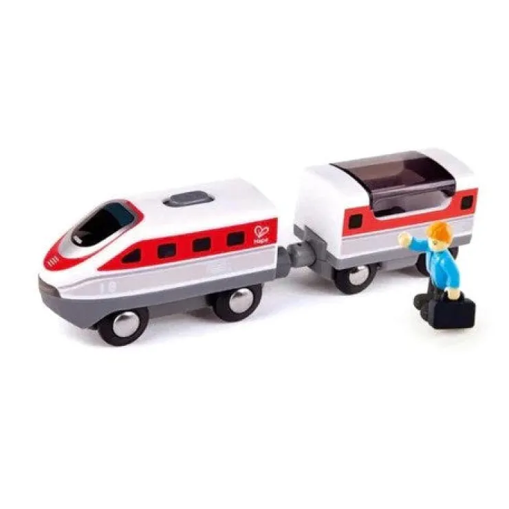 HAPE Trains & Train Sets | Transport Toys>Intercity Battery Powered Train