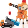 Hape Wooden Toys | Trains & Train Sets>Large Boom Crane