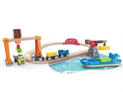 Hape Wooden Toys | Trains & Train Sets><noscript><img width=
