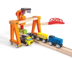 Hape Wooden Toys | Trains & Train Sets><noscript><img width=
