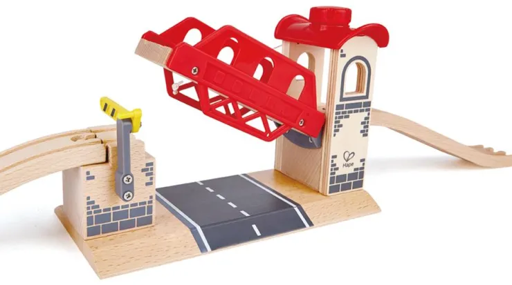 HAPE Wooden Toys | Trains & Train Sets>Lifting Bridge