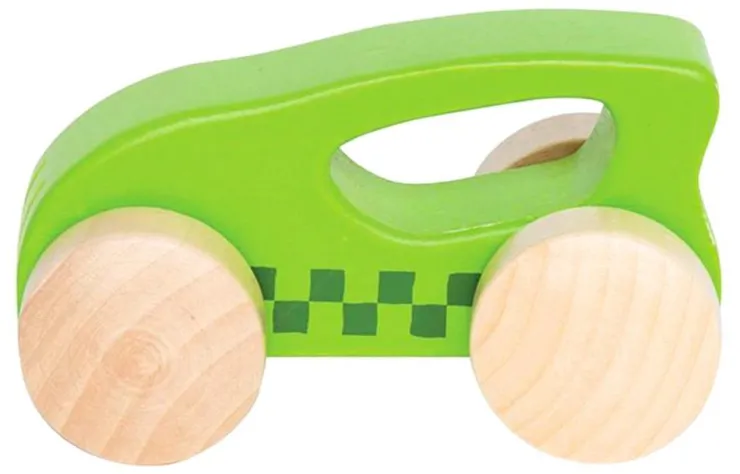 HAPE Wooden Toys | Push & Pull Toys>Little Auto Green