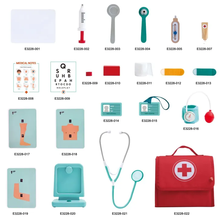 Hape Pretend Play | 3 Years+>Little Doctor's Medical Set
