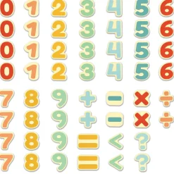 HAPE Wooden Toys | Early Development Toys>Magnetic Numbers 54pc
