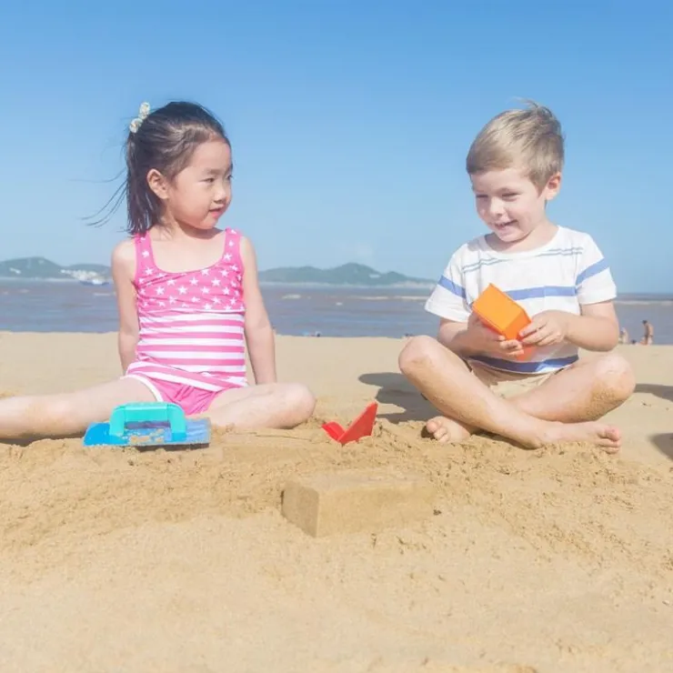 Hape Beach Toys | Sand Toys>Master Bricklayer Set