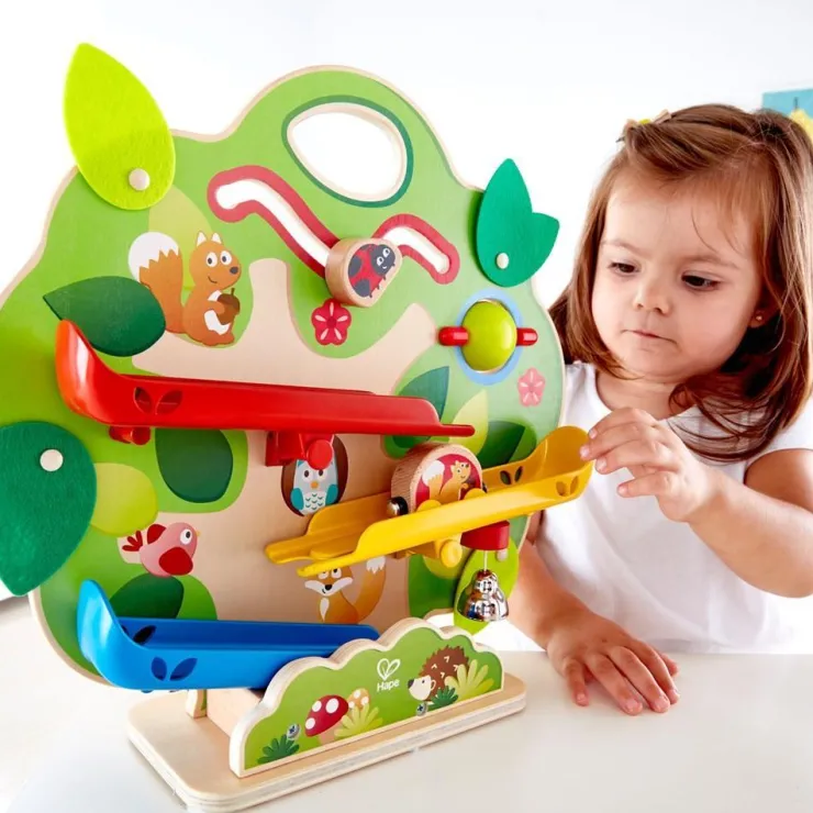 Hape Wooden Toys | Trains & Train Sets>Nutty Squirrel Railway