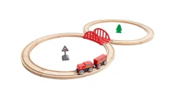 Hape Wooden Toys | Trains & Train Sets>Play Essentials Classic Figure 8 Set