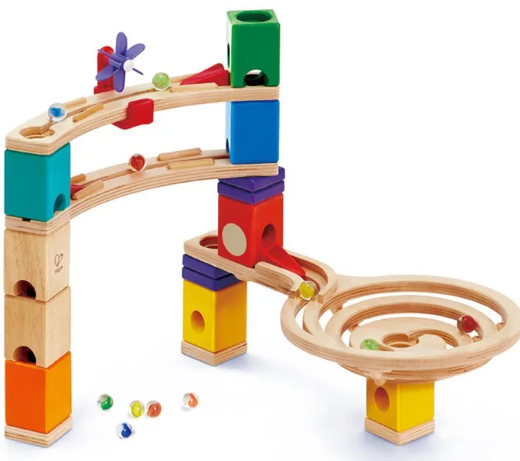 HAPE Wooden Toys | Marble Runs>Race to the Finish