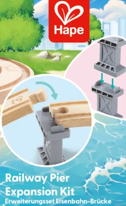 HAPE Wooden Toys | Trains & Train Sets><noscript><img width=