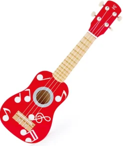 HAPE Wooden Toys | Musical Toys>Red Ukulele