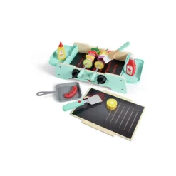 HAPE Pretend Play | Kitchen & Food>Sizzling Griddle & Grill BBQ
