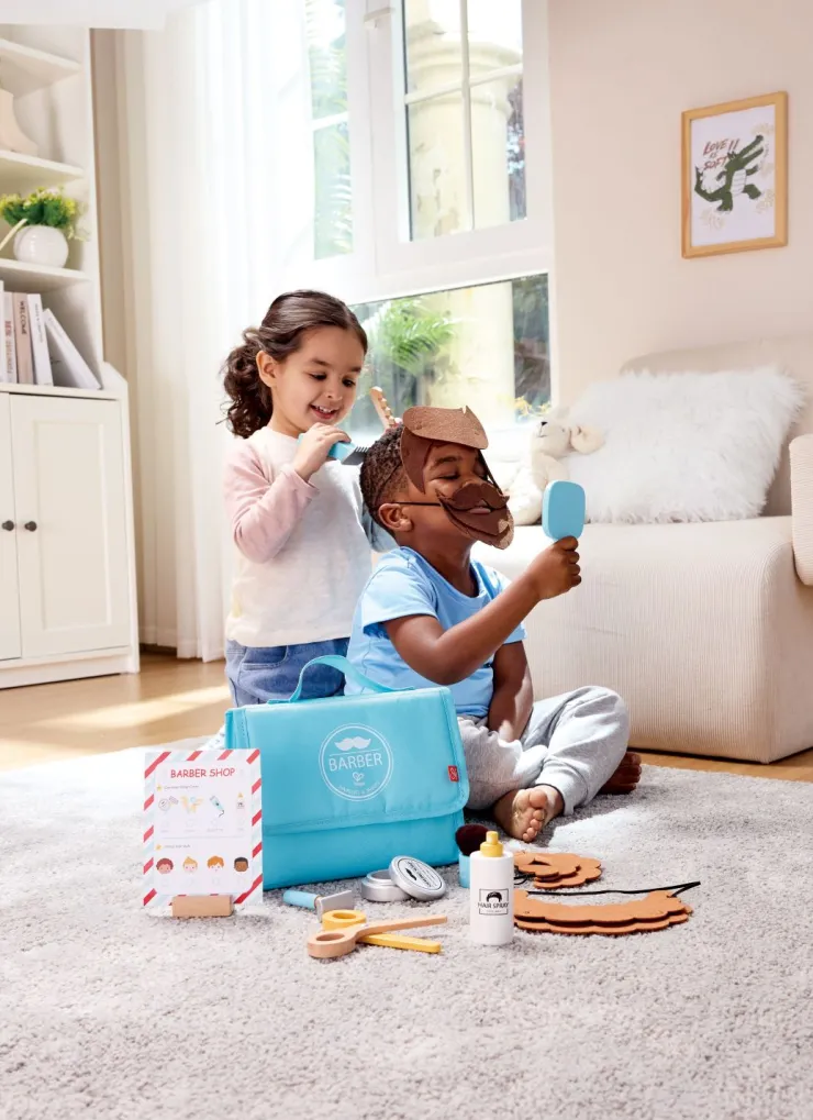 Hape Pretend Play | 4 Years+>Snip & Style Hair Salon Kit