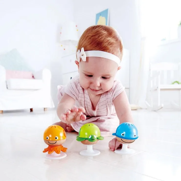 Hape Rattles & Teethers | Musical Toys>Stay-Put Rattle Set