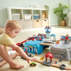HAPE Wooden Toys | Trains & Train Sets><noscript><img width=
