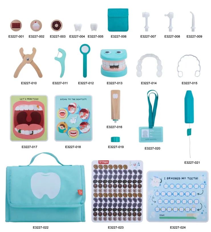 Hape Pretend Play | 3 Years+>Super Smile Dental Clinic Set