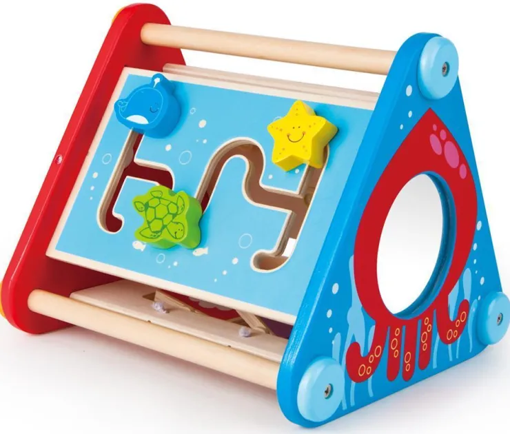 Hape Wooden Toys | Early Development Toys>Take-Along Activity Box