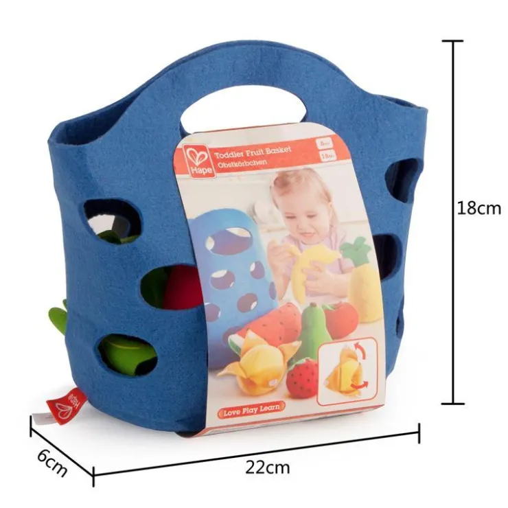 HAPE Pretend Play | 12 Months+>Toddler Fruit Basket