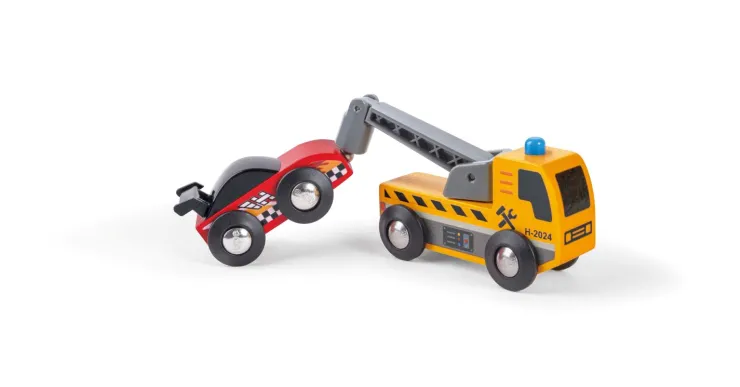 HAPE Wooden Toys | Trains & Train Sets>Vehicles Repair And Wash Station