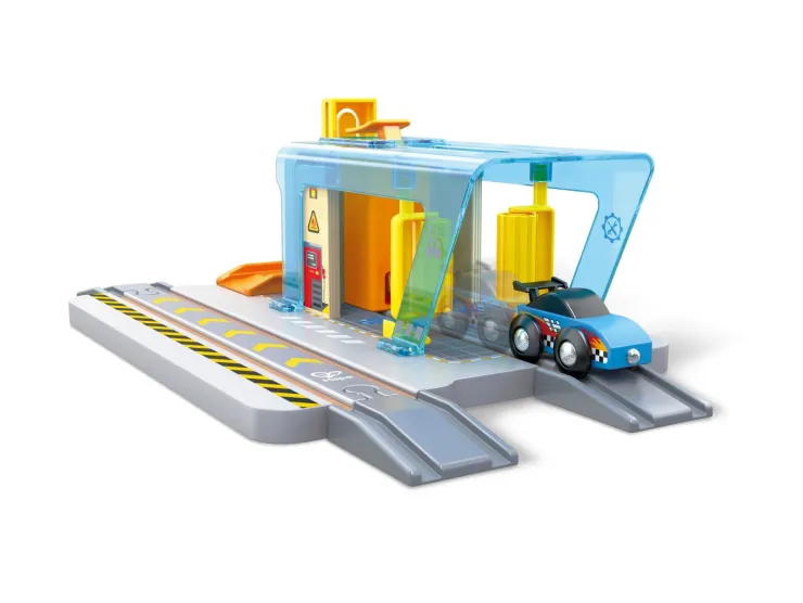 HAPE Wooden Toys | Trains & Train Sets>Vehicles Repair And Wash Station