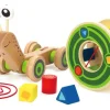 Hape Wooden Toys | Push & Pull Toys>Walk-A-Long Snail