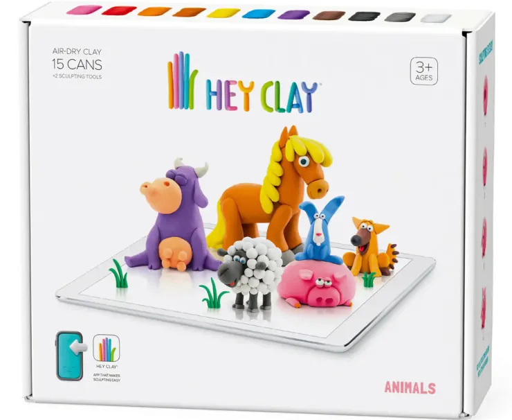 Hey Clay Art Supplies | Make & Create>15 pack - Animals
