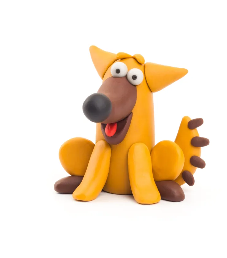 Hey Clay Art Supplies | Make & Create>6 pack - Animals (Cow, Dog, Sheep)