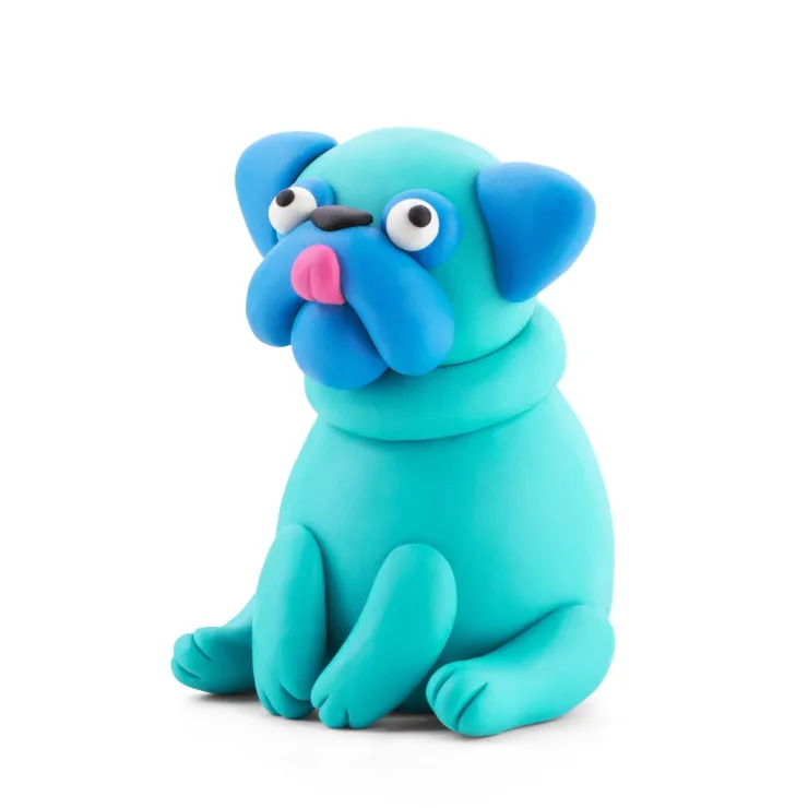 Hey Clay Art Supplies | Make & Create>6 pack - Dog Story (Spitz, Shiba Inu, Pug)