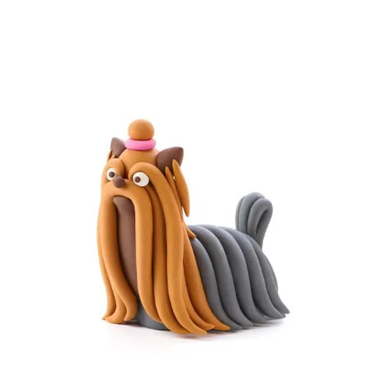 Hey Clay Art Supplies | Make & Create>6 pack - Dog Story (Shepherd, Bull Terrier, Yorkie)
