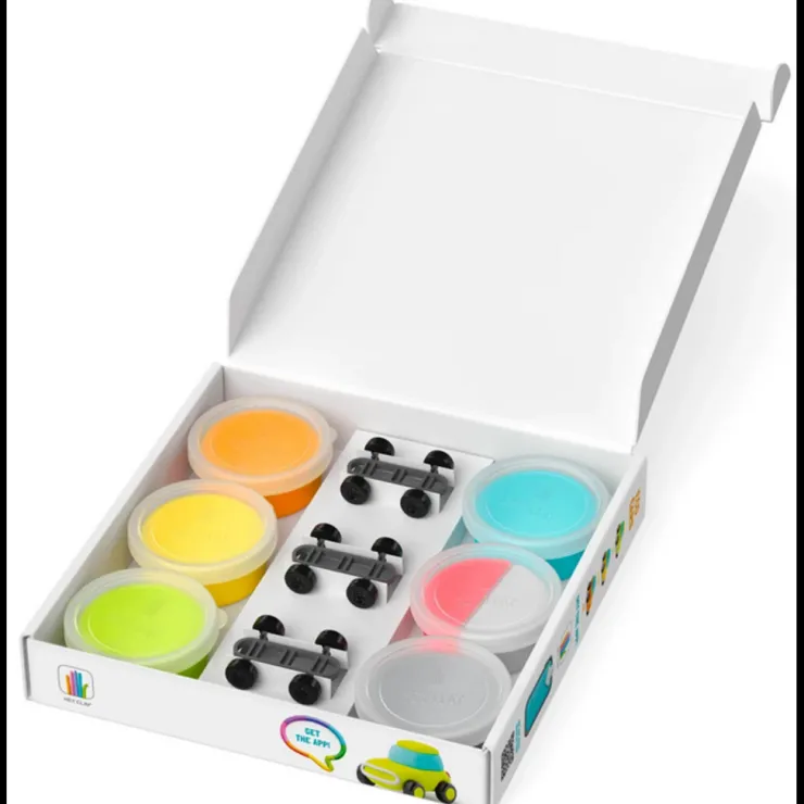 Hey Clay Art Supplies | Make & Create>6 pack - Eco Cars