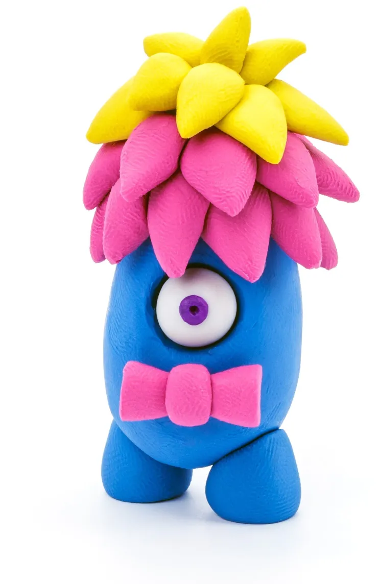 Hey Clay Art Supplies | Make & Create>6 pack - Monsters (Hipster, Bigwig, Donut)