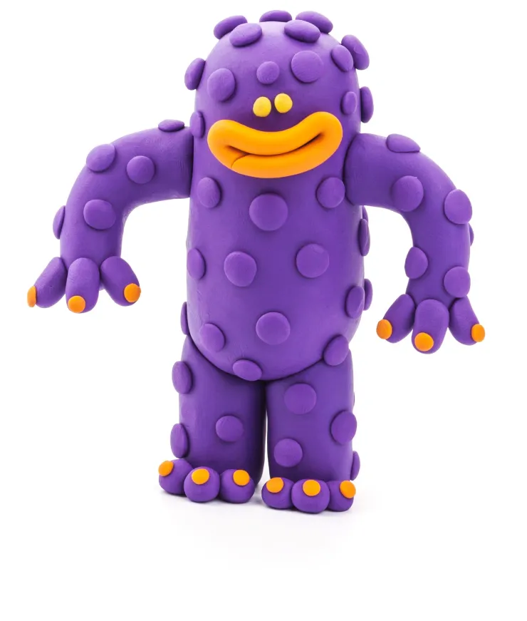Hey Clay Art Supplies | Make & Create>6 pack - Monsters (Hipster, Bigwig, Donut)