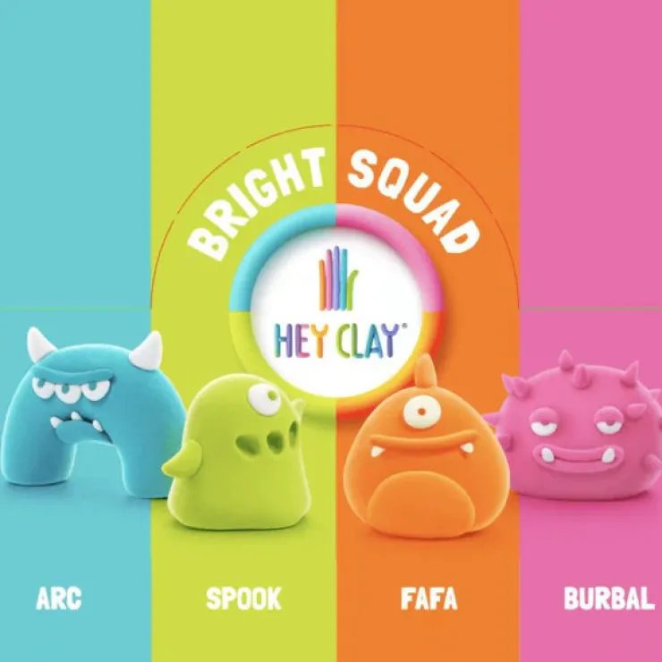 Hey Clay Art Supplies | Make & Create>Bright Squad - Individual Cans