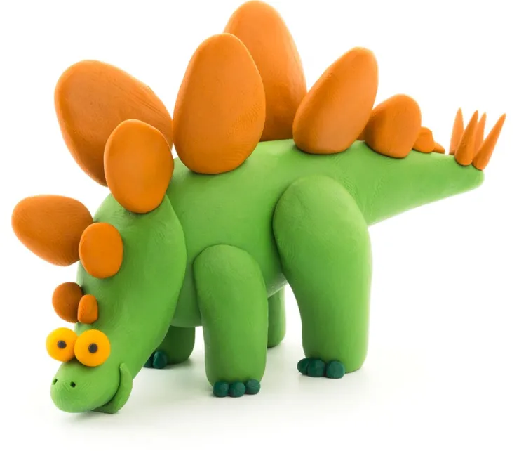 Hey Clay Art Supplies | Make & Create>Single Pack - Stegosaurus